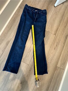MOTHER Women's Dark Indigo Flared Jeans